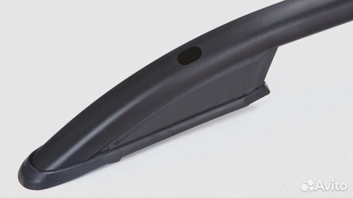 Рейлинги на крышу nissan qashqai черные