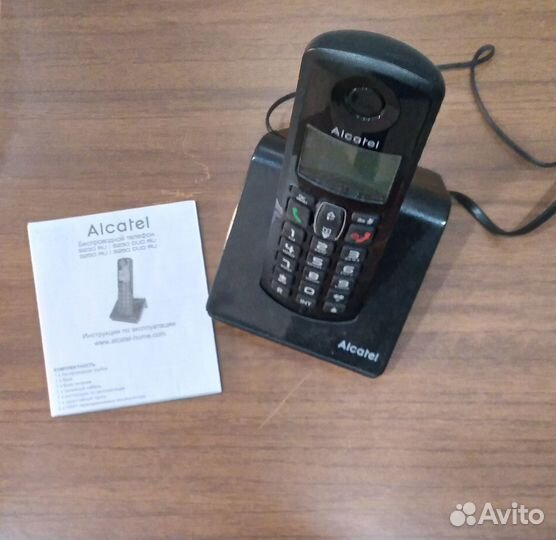 Стационарный телефон dect Alcatel 230