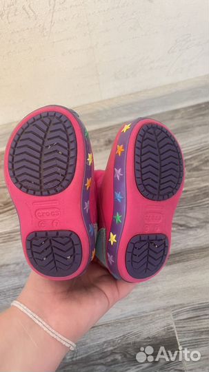 Сноубутсы crocs размер 24