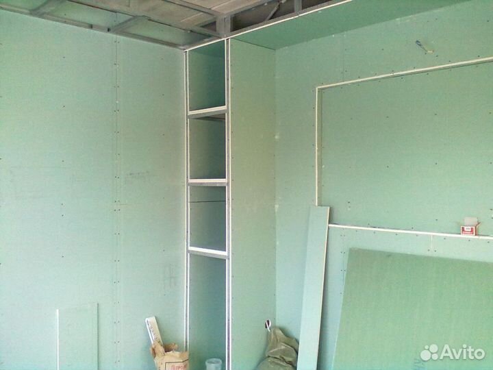 Гипсокартонные работы