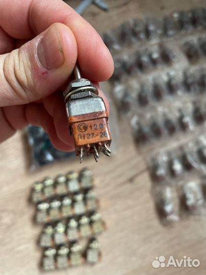 Тумблер и кнопки пкн-150-1 пкн4-1В пт27-2В пк1-4