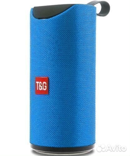 Портативная колонка bluetooth TG113 синяя
