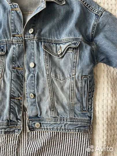 Джинсовая куртка жетская для девочки