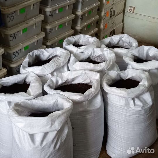 Биогумус в мешках 50 л