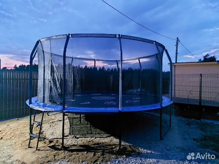 Батуты каркасные - новые