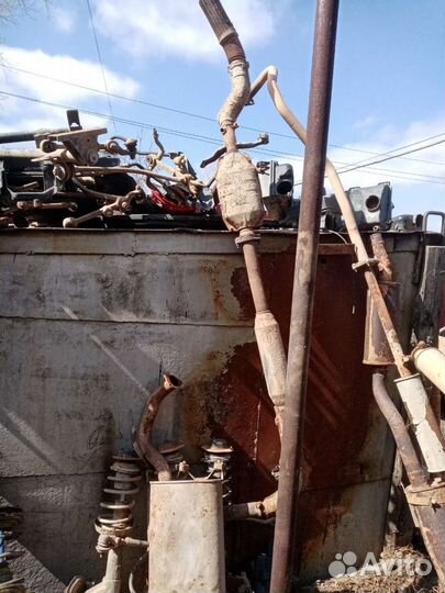 Глушитель. Резонатор. Митсубиси галант. 2.4л.сша