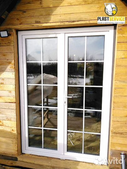 Входные пластиковые двери