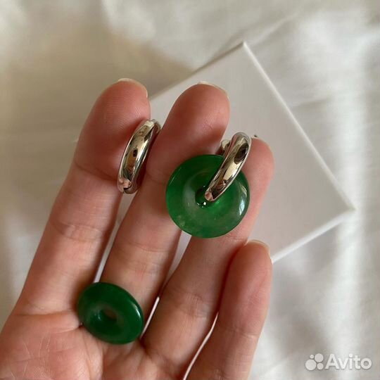 Серьги в стиле poison drop