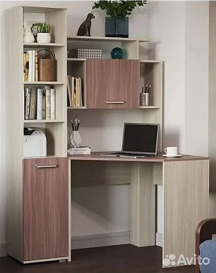 Стол угловой с пеналом или без пкс8