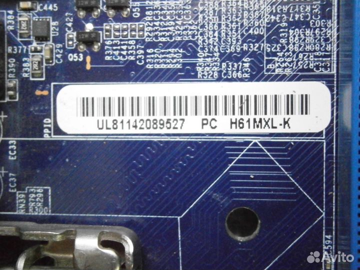 Материнка Lga 1155 в сборе