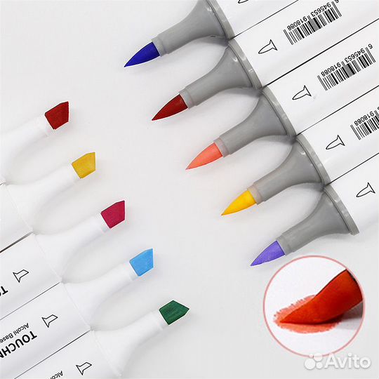 Маркеры с кисточкой Touchnew Brush 30 шт (Touch)