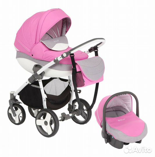 Коляска 3 в 1 Rudis Solo