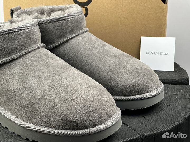 Угги Ugg Classic Ultra Mini Grey