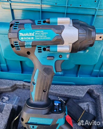 Аккумуляторный гайковерт Makita 800 н.м. (Арт.2452