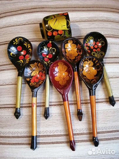 Хохлома, ссср, винтаж