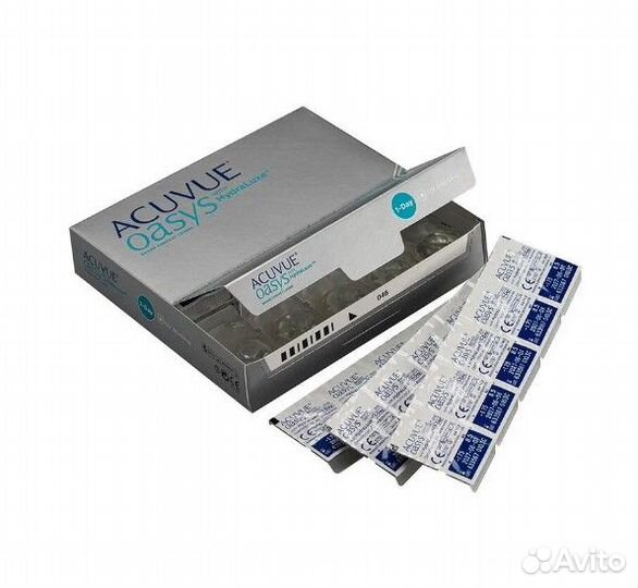 Однодневные линзы Acuvue 1-Day Oasys 90 штук