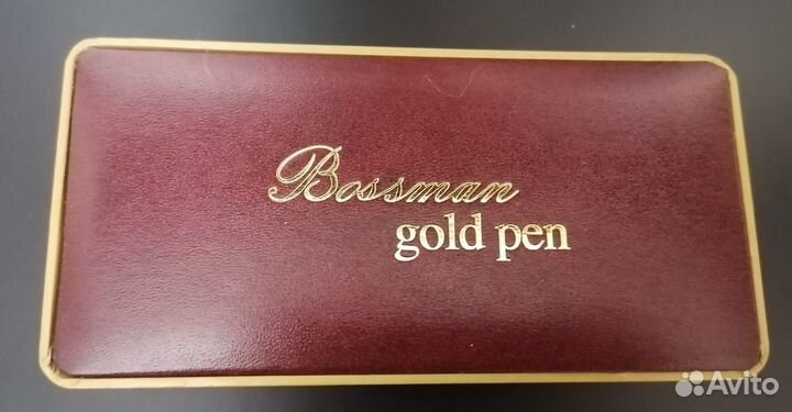 Новая Bossman gоld pen в футляре