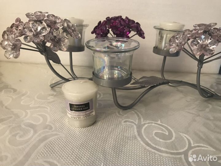 Старинный подсвечник 3свечки