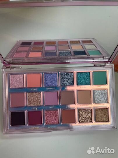 Huda beauty палетка теней для век