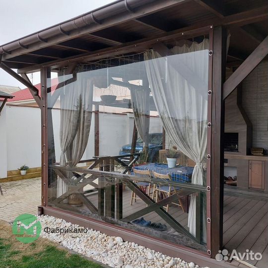Мягкие окна на веранду от производителя арт 322