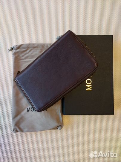 Новая кожаная обложка на молнии moterm для планера