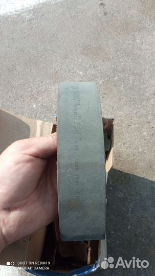 Тормозные колодки задние на ниву