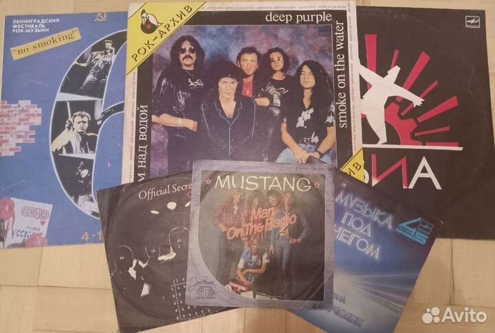Виниловые пластинки Рок-музыка