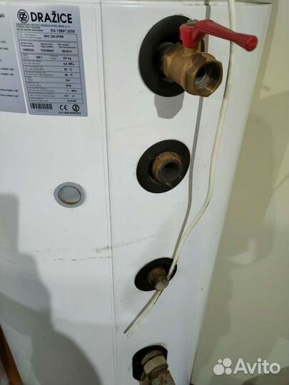 Стационарный бойлер косвенного нагрева Drazice окс