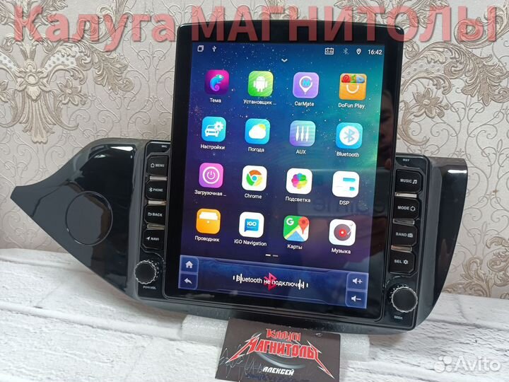 Магнитола Kia Ceed 2 android 4/64 Гб Tesla андроид