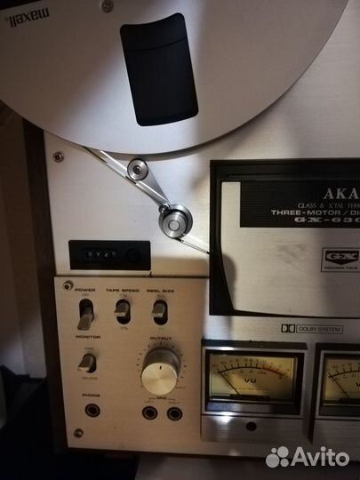 Катушечный магнитофон akai GX 630DB