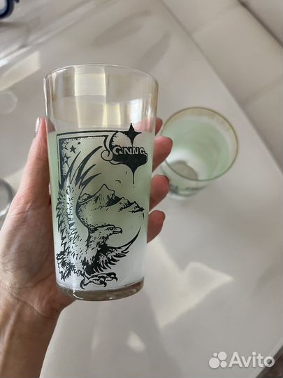 Хрустальные стаканы