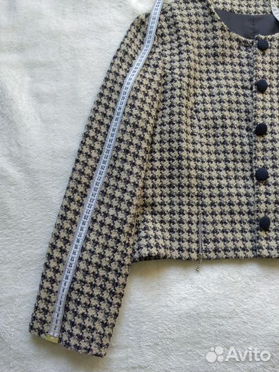 Жакет пиджак в стиле шанель, L-XL