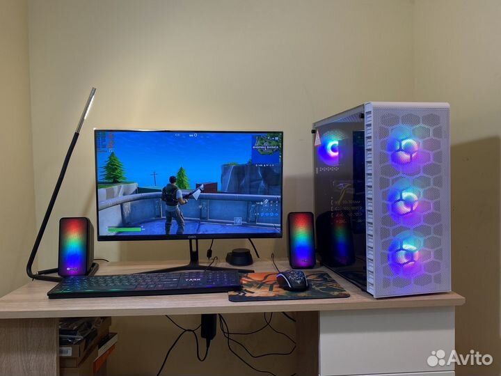 Игровой пк с монитором 24/75hz: Mistral Z4С