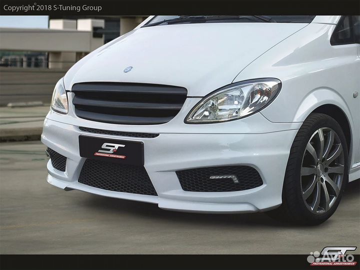 Решетка радиатора ST Mercedes Vito / Viano (W639)