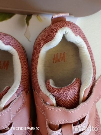 Кроссовки для девочки H&M размер 28