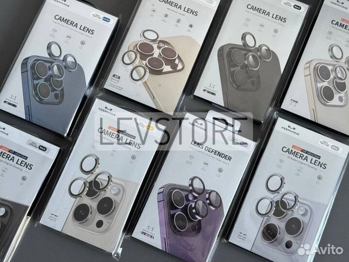 Защита камер Keephone на iPhone 14-15 Pro/Pro Max