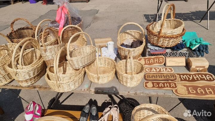 Плетеные корзинки