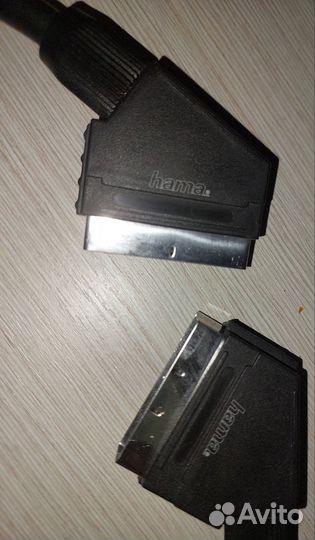 Кабель Scart-Scart Hama 1м