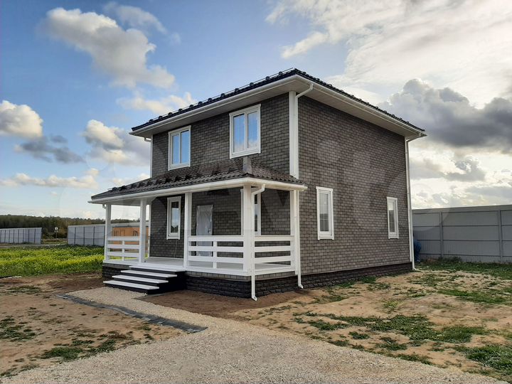 Коттедж 126,4 м² на участке 5 сот.