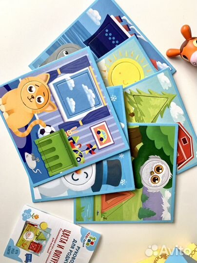 Игра для малыша пазл цвета и формы trefl