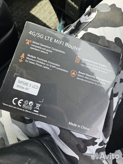 Роутер Wifi 4g/5g mobile cat 6 карманный