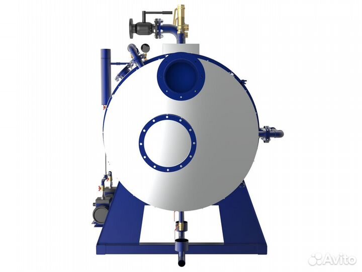 Паровой котел для рбу, бсу и жби (промышленный)
