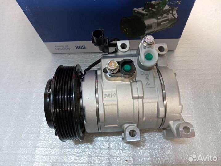 Компрессор кондиционера KIA rio 3 hyundai solaris1