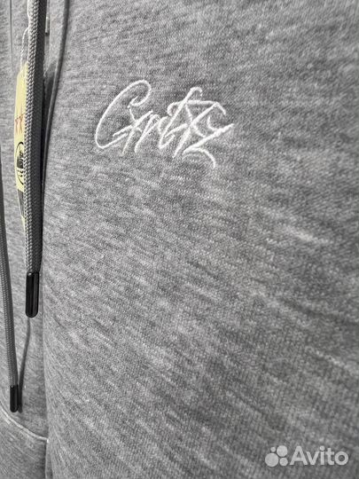 Зип худи Corteiz серый