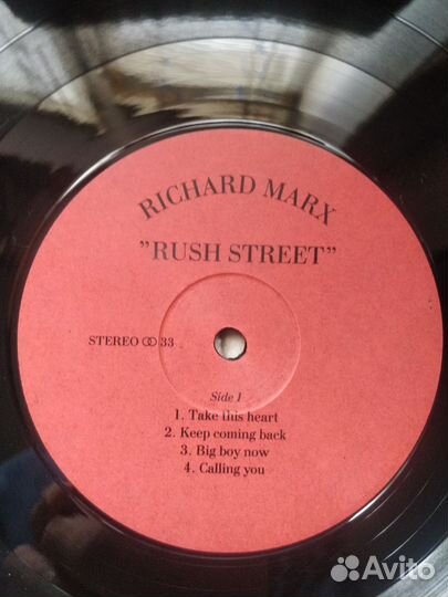 Richard Marx (rush street)
