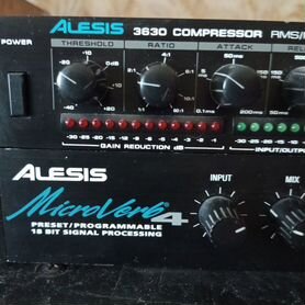 Alesis microverb 4; compressor 3630