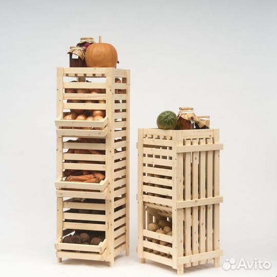 Ящик деревянный для хранения картофеля
