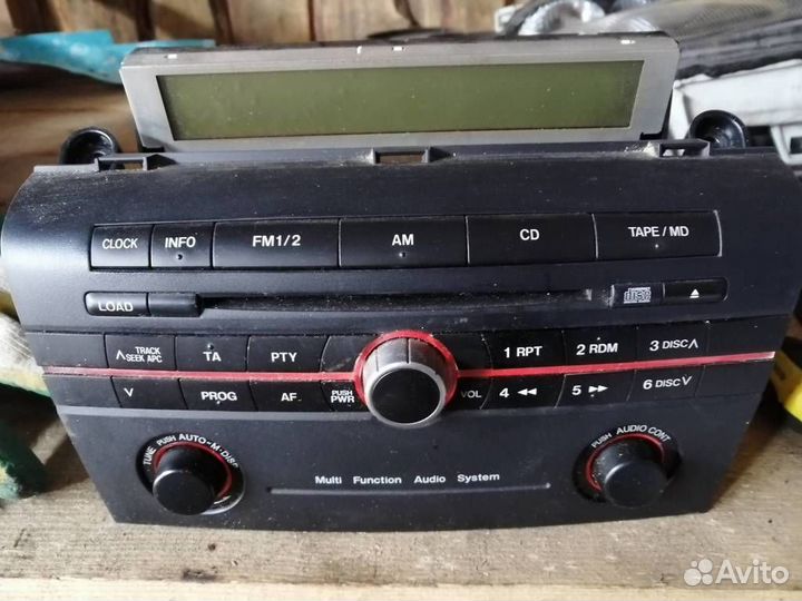 Дисплей компьютера Mazda 3 BK