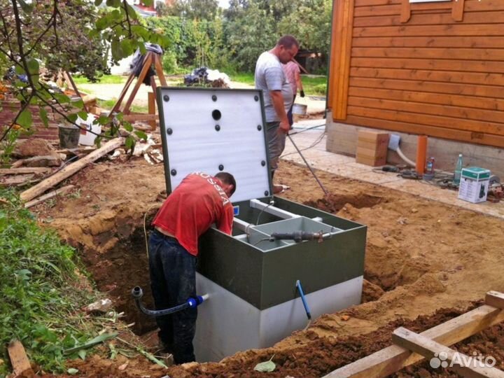 Септик эко Аквабокс 7 для дачи