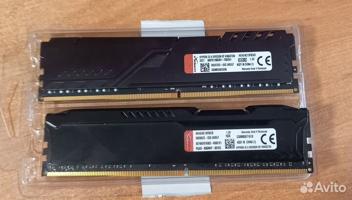 Оперативная память Kingston Fury DDR4 16Gb